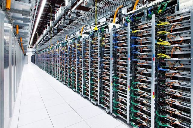 A server aisle
