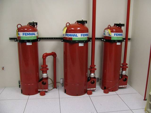 Clean-agent fire suppression